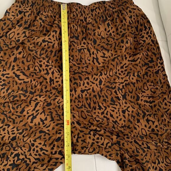 Maggie Sweet High Rise Enimal Print Lightweight Pants Size M - Picture 4 of 10